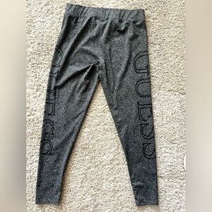 Guess SZ M grey black leggings. Great condition